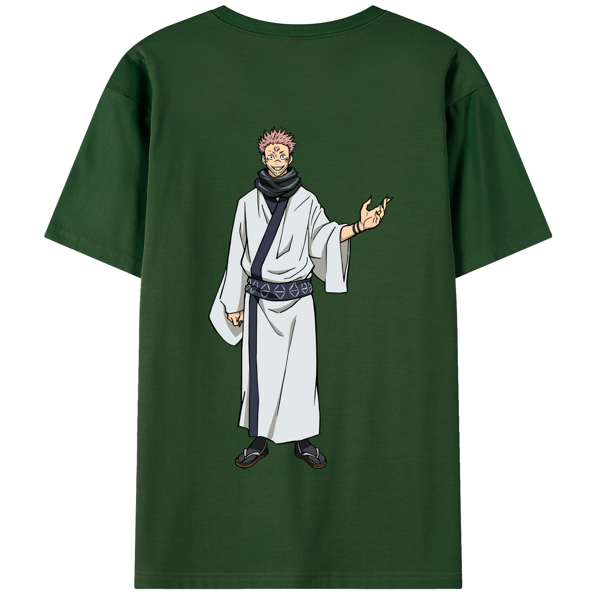 （画像用） 呪術廻戦 Jujutsu Kaisen 綿100％半袖Tシャツ（背面プリント）